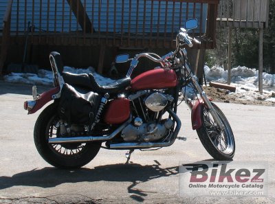 1977 harley-davidson xlh 1000 sportster photo